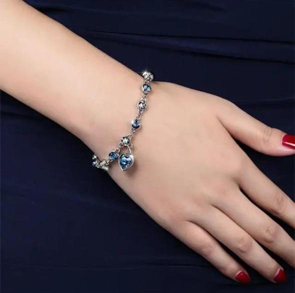 Deep Blue Love Bracelet - View 3