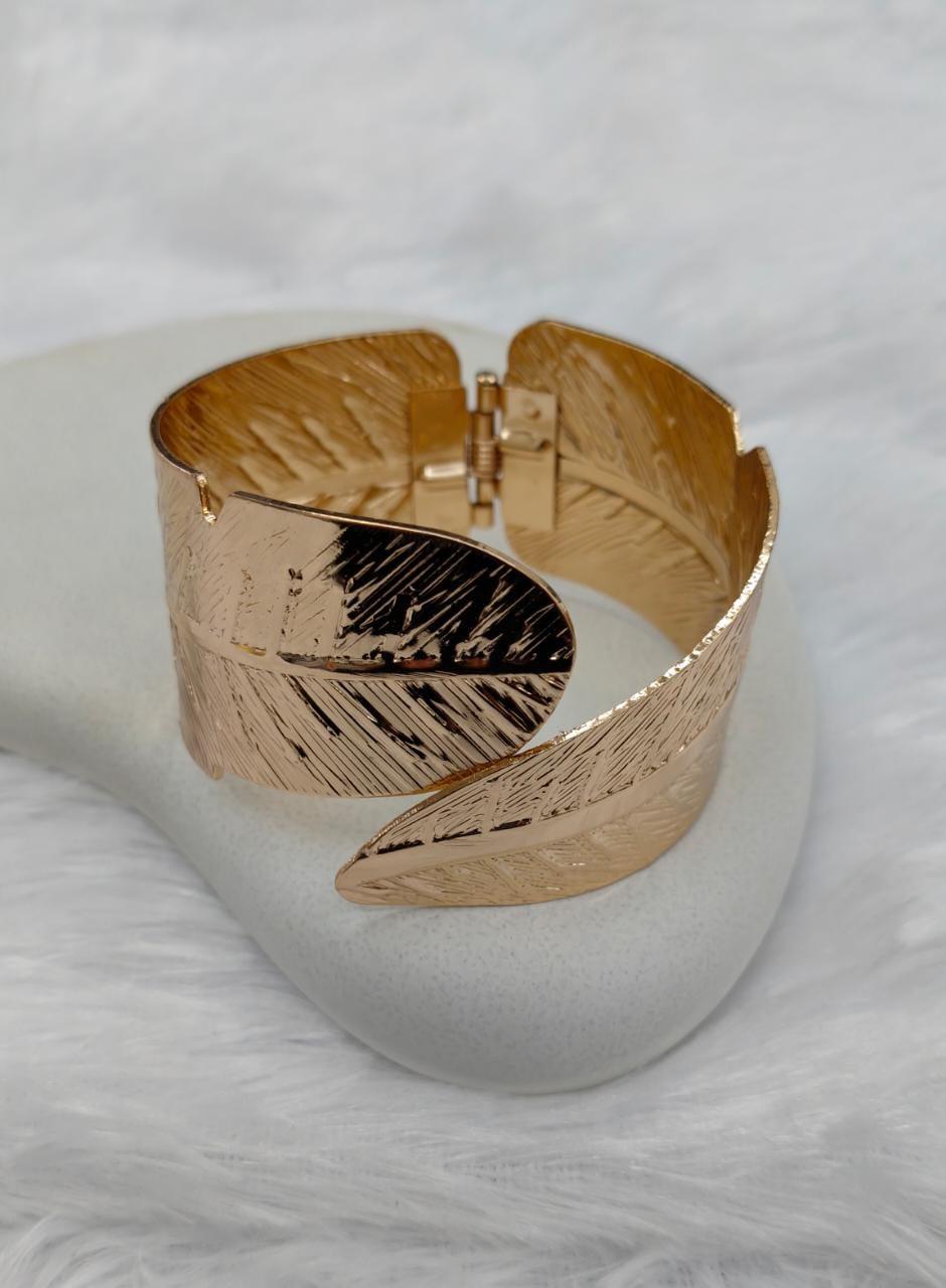 Golden Leaf Bracelet