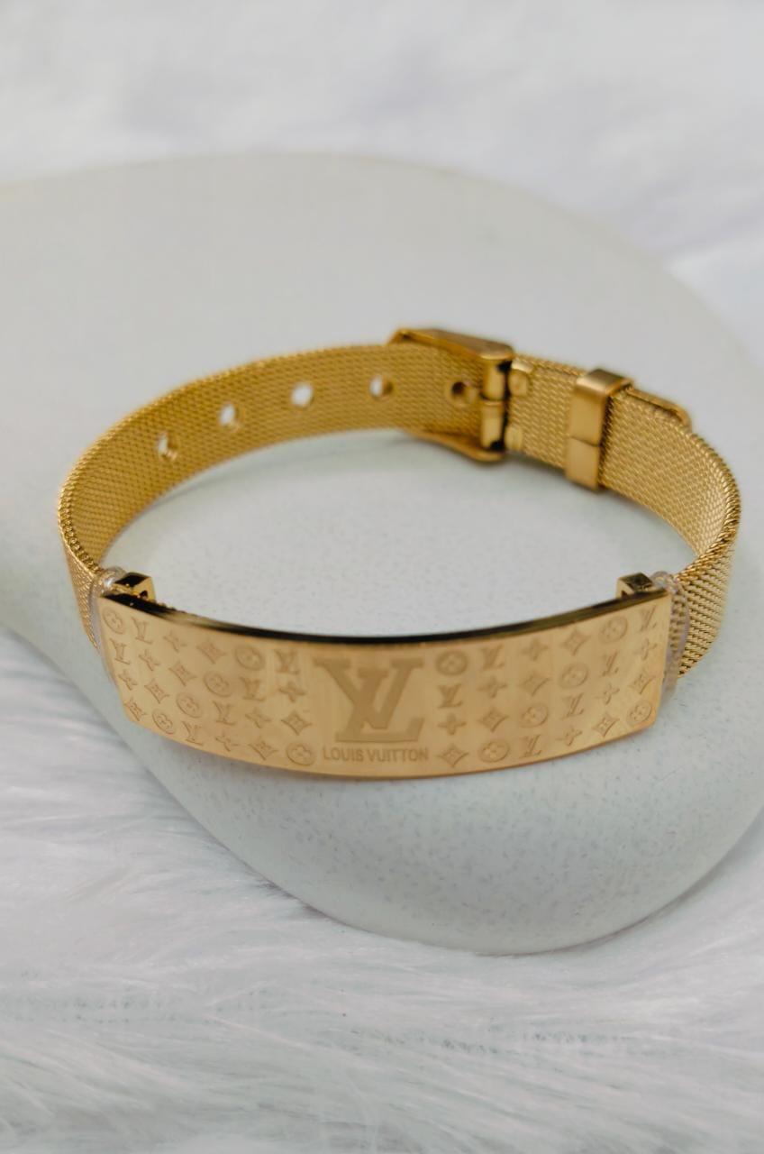 Golden Watch Bracelet