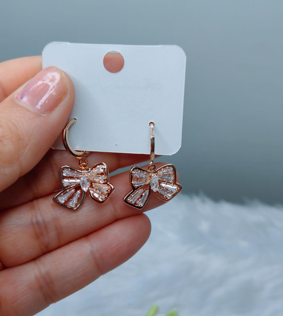 Cute Butterfly Earrings - View 2