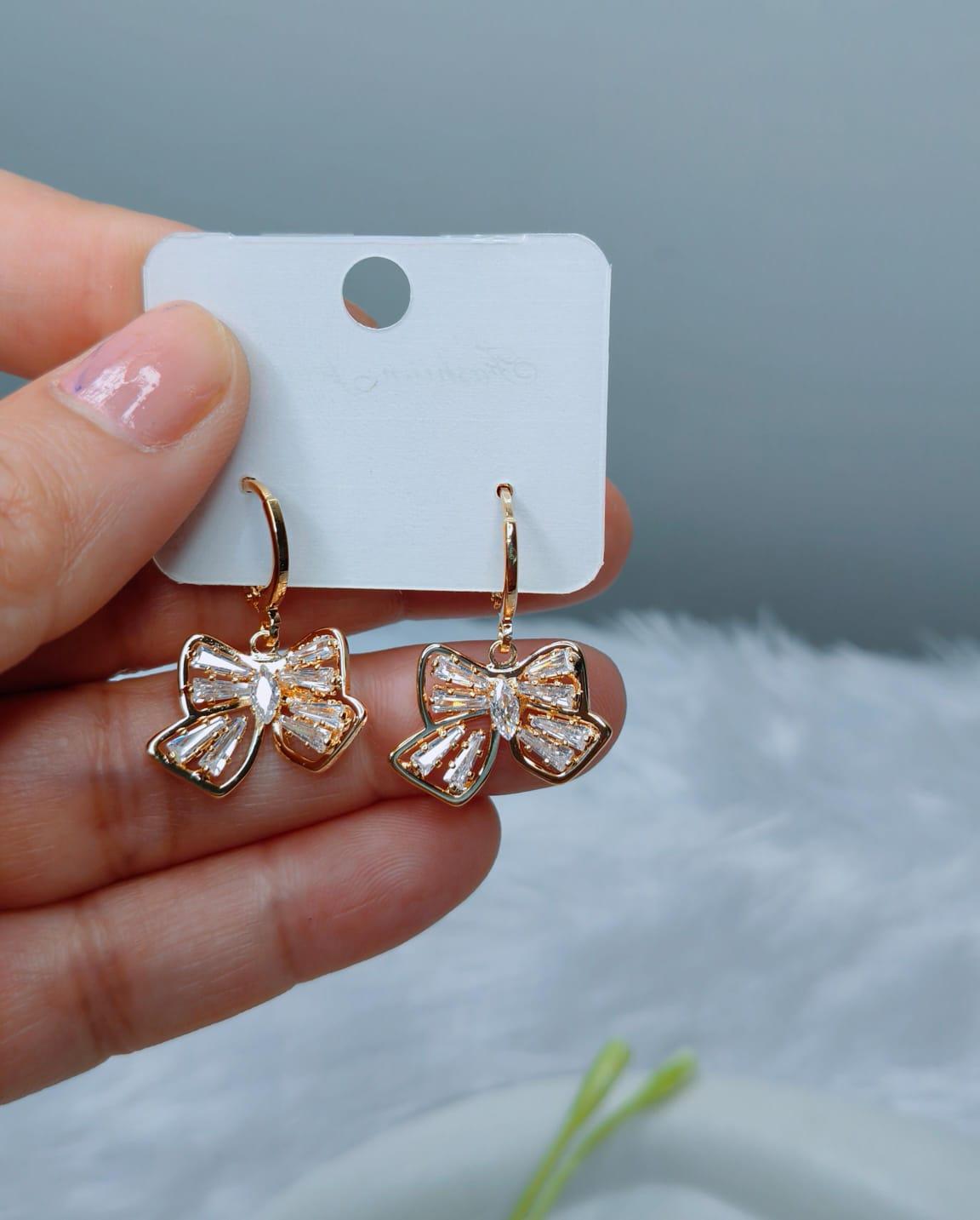 Cute Butterfly Earrings - View 3