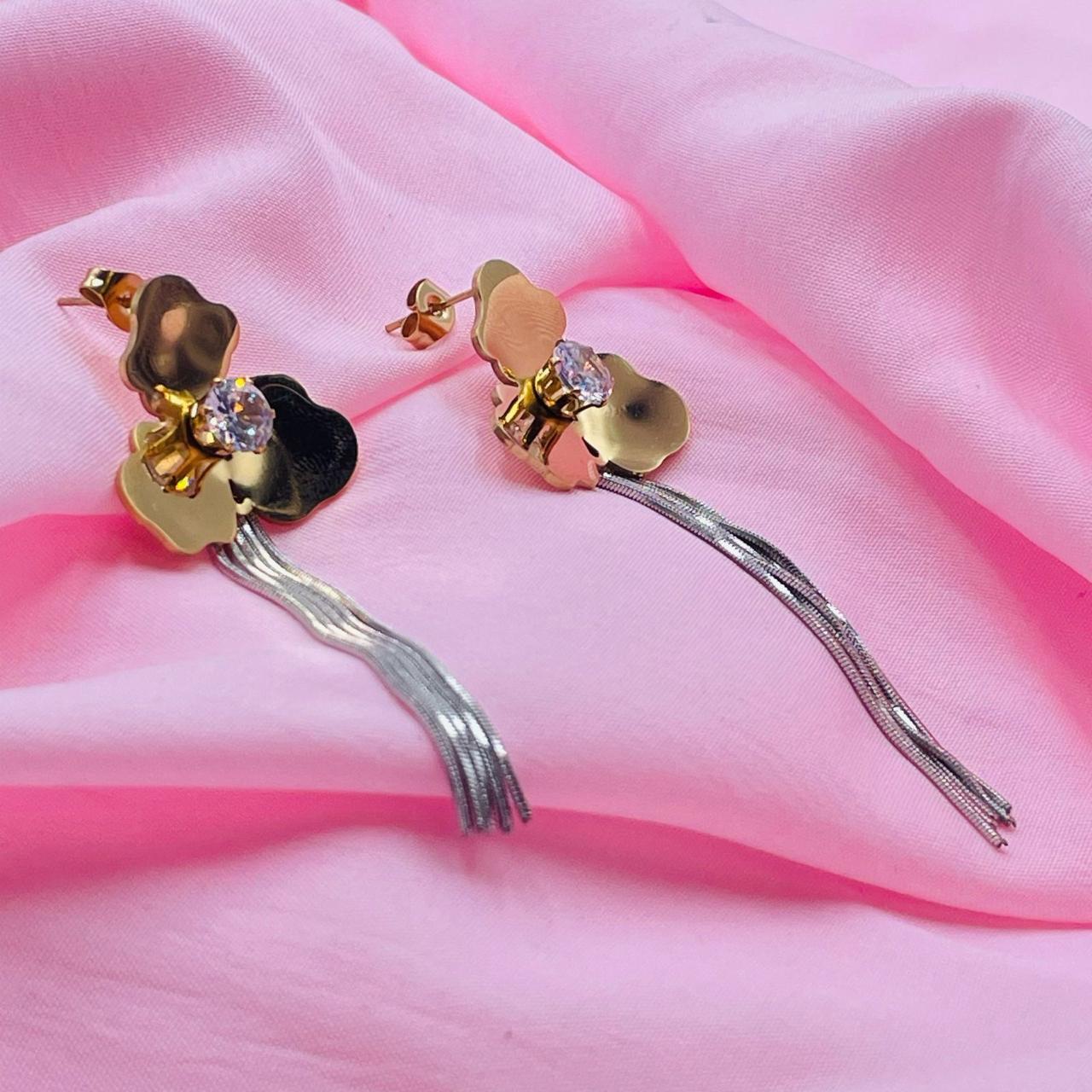 Gilded Petals Earrings