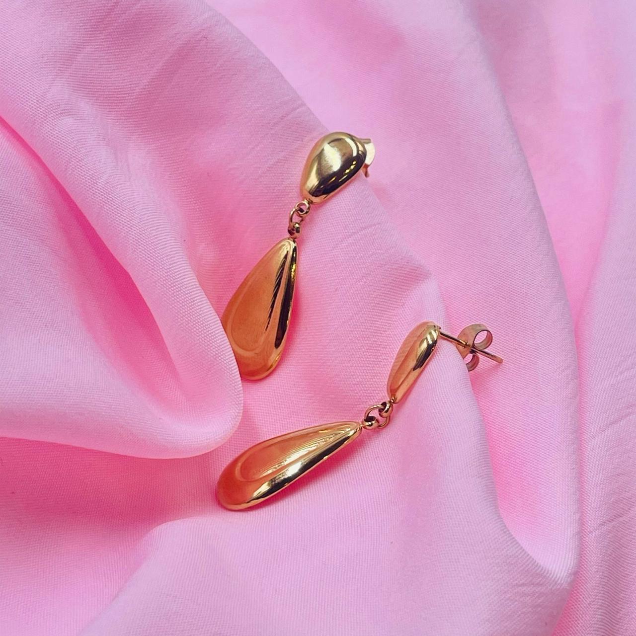 Golden Drip Earrings