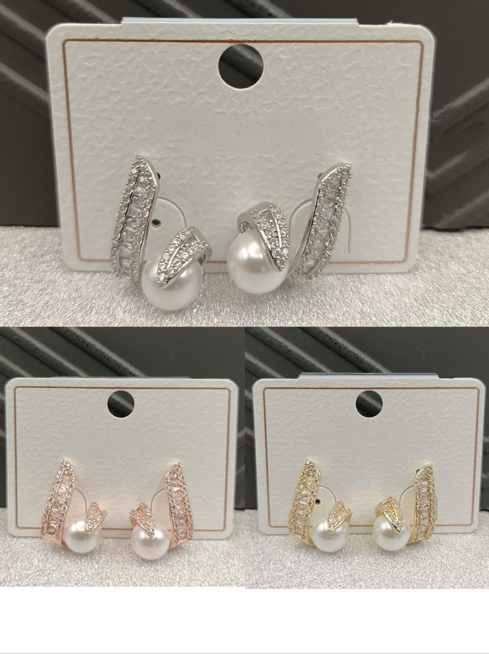 Pearl Cascade Earrings