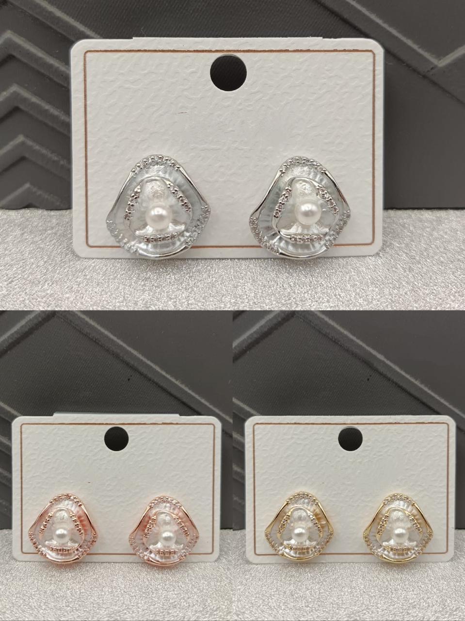 Pearl Prism Studs