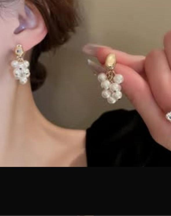 Pearl Tassel Earrings