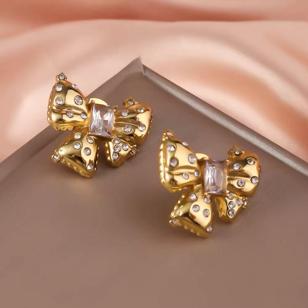 Royal Bow Earrings