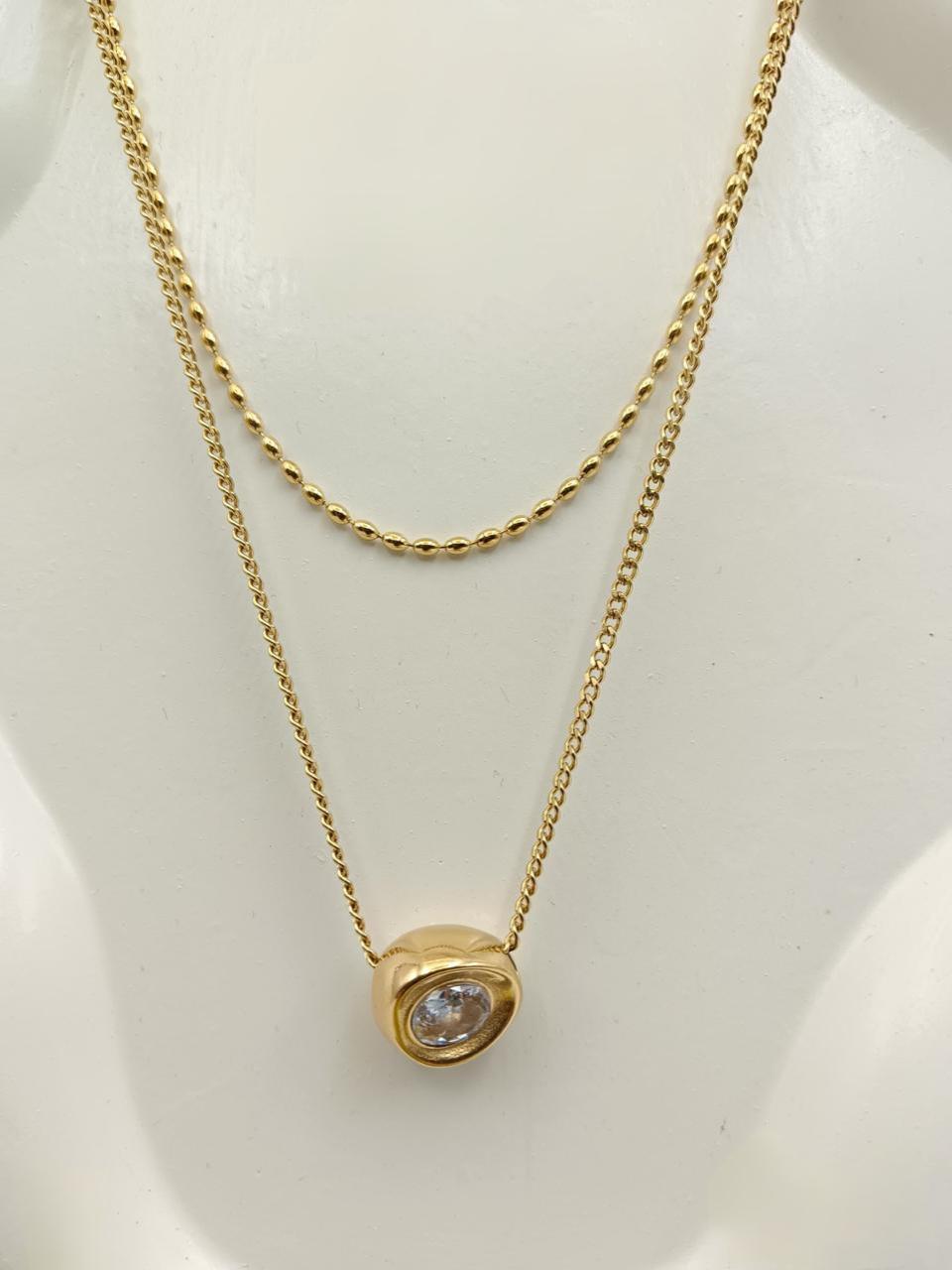 Golden Orbit Pendant