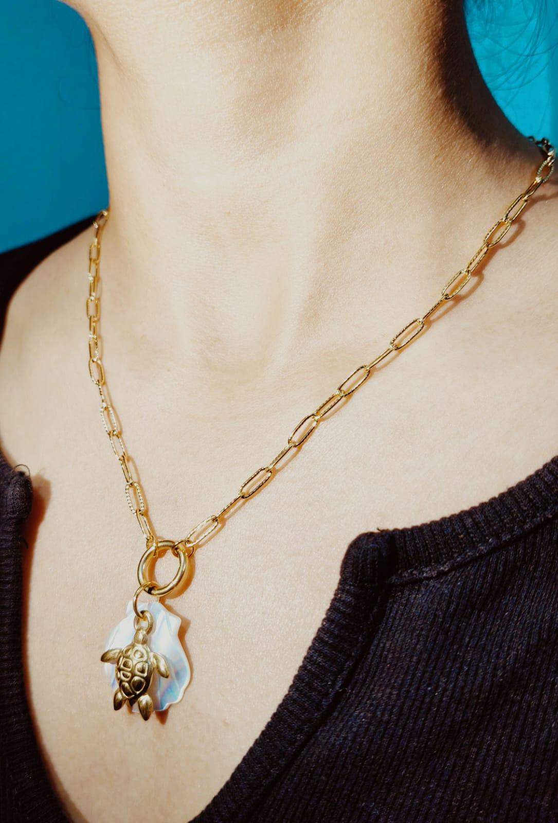 Lucky Tortoise Pendant - View 2