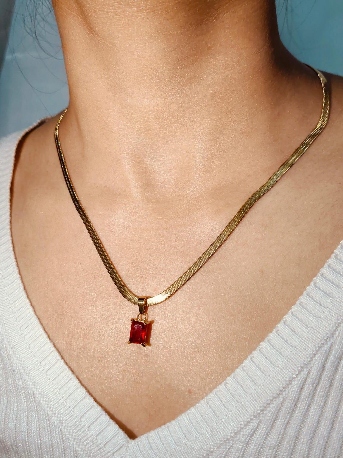 Ruby Pendant - View 2