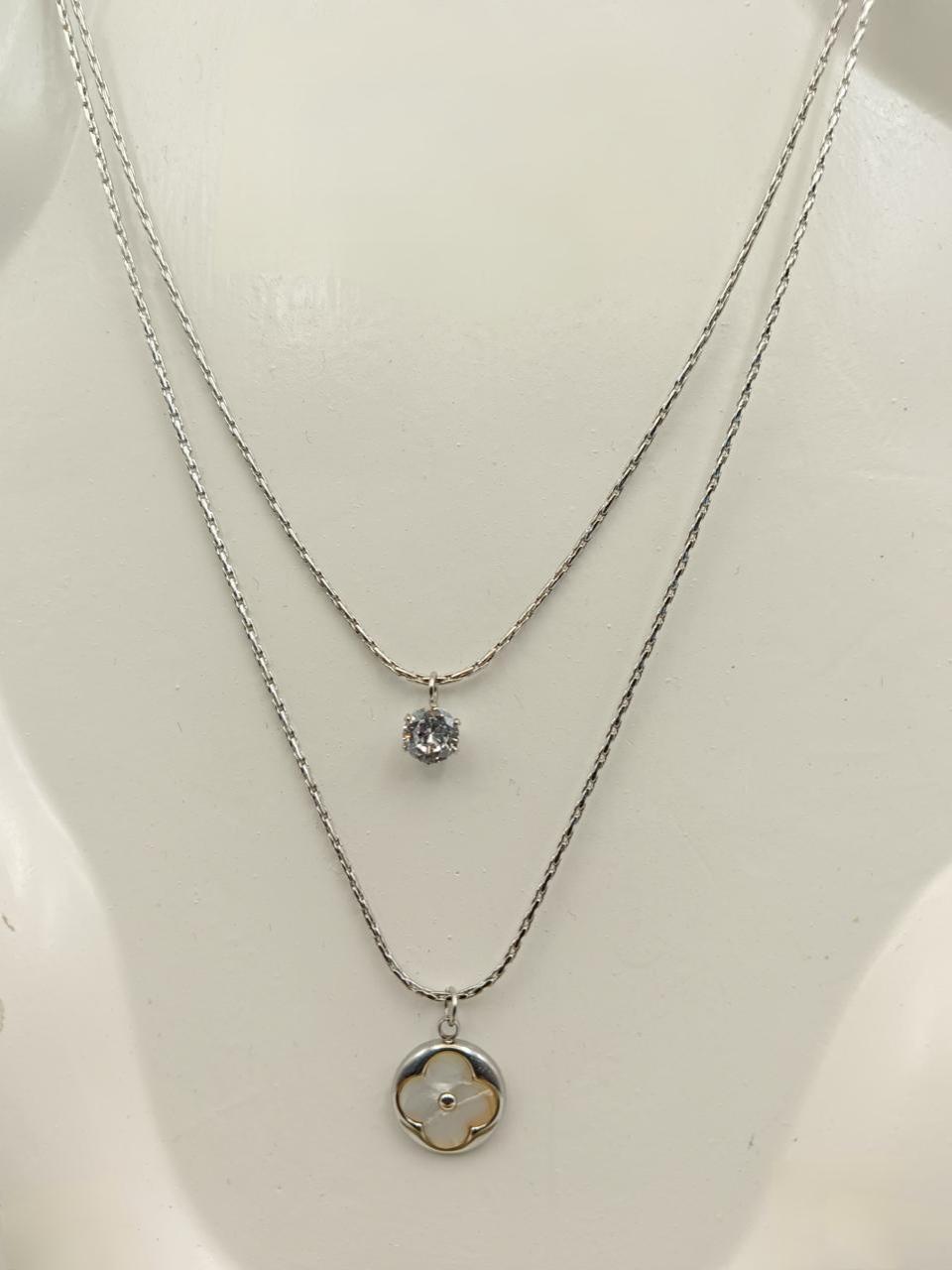 Silver Blossom Pendant