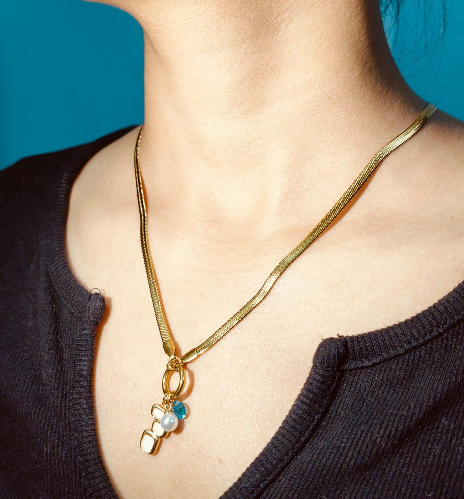 Topaz Unique Chic Pendant - View 2