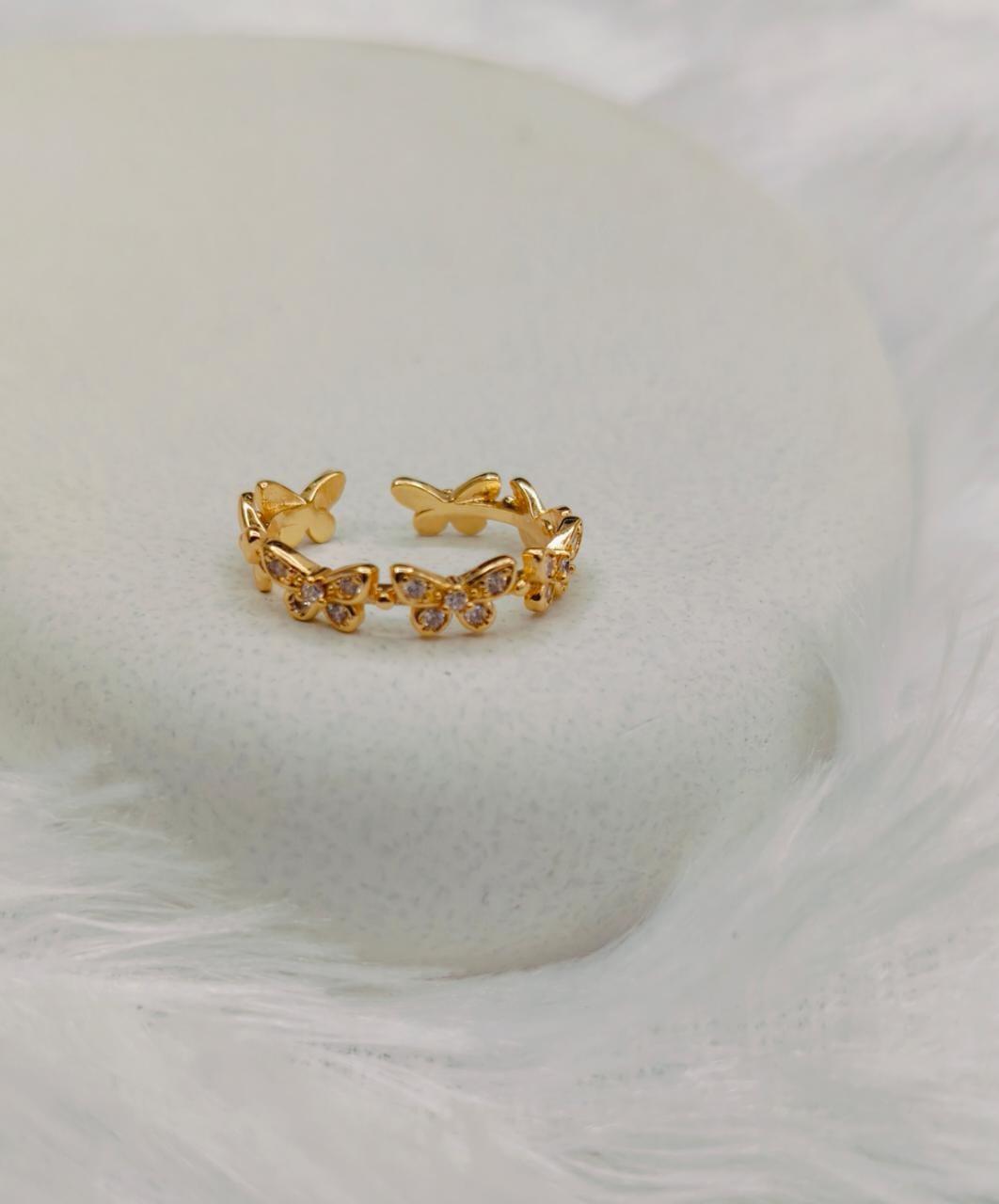 Butterfly Anti Tarnish Ring
