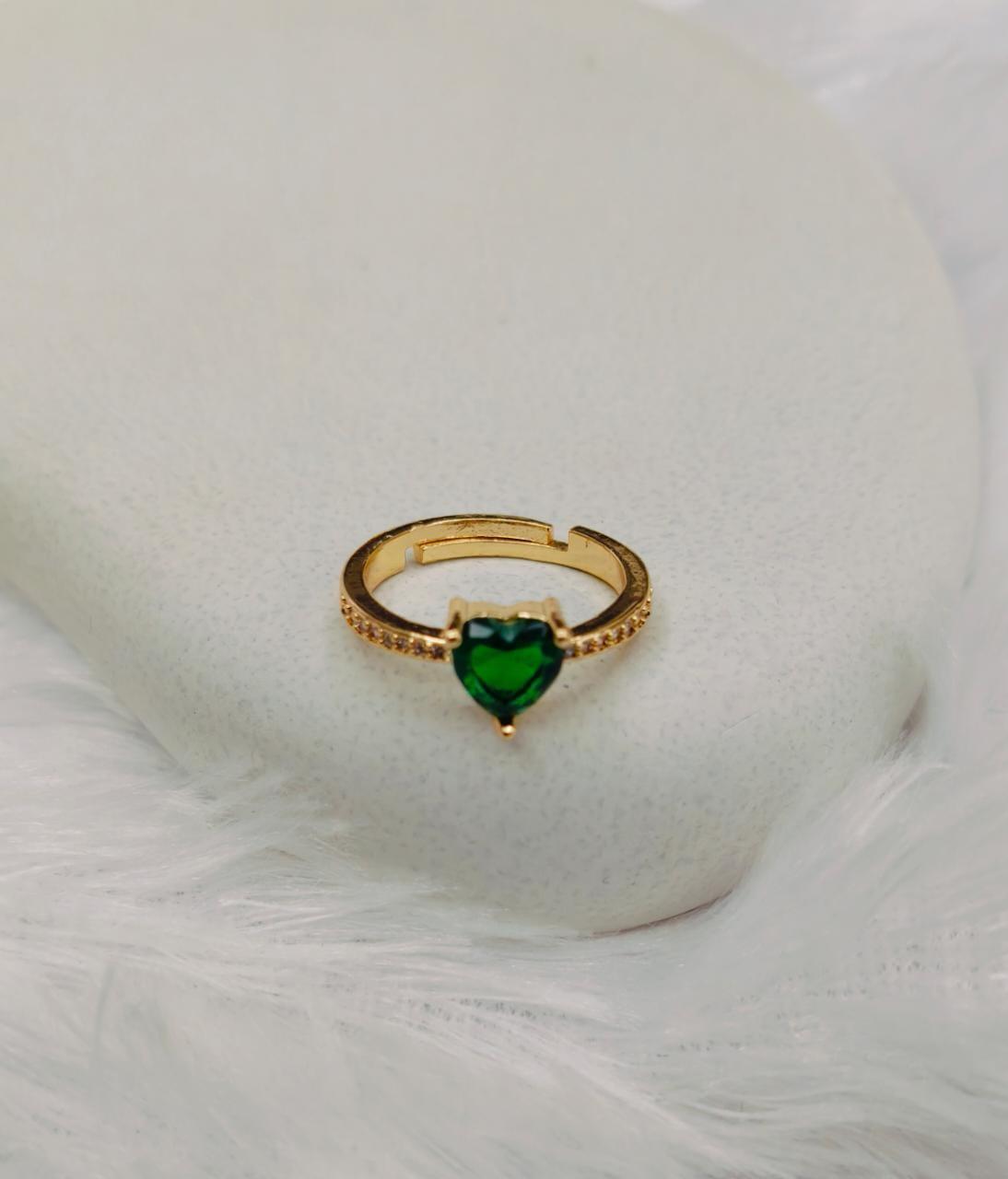 Emerald Diamond Ring