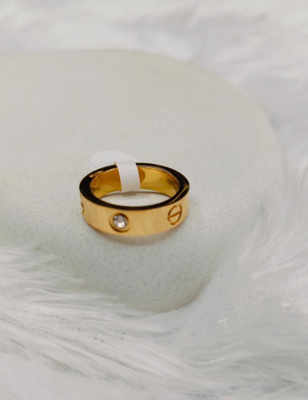 Golden Band Ring