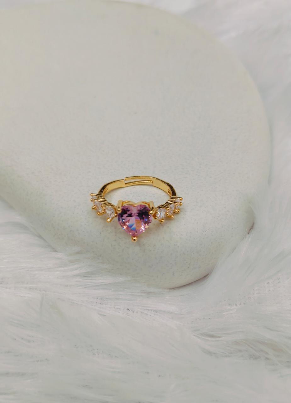 Heart Diamond Ring - View 2