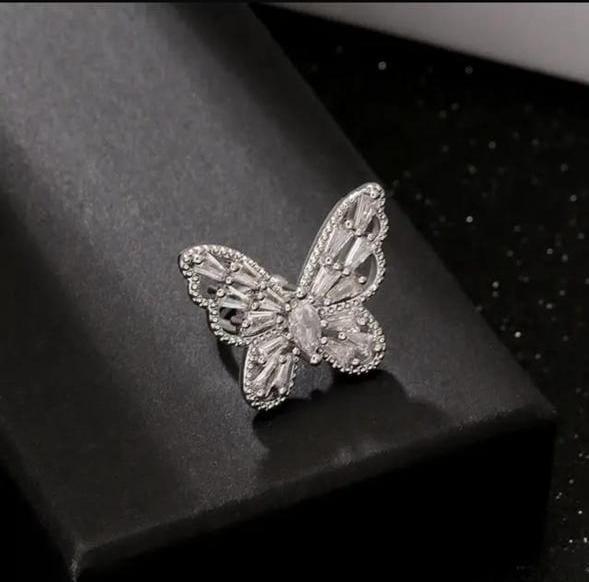 Pretty Butterfly Ring - View 3