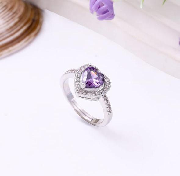 Purple Heart Ring