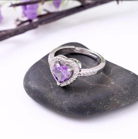 Purple Heart Ring - View 2
