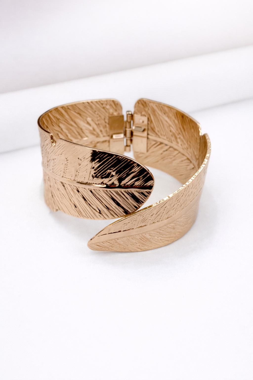 Golden Leaf Bracelet
