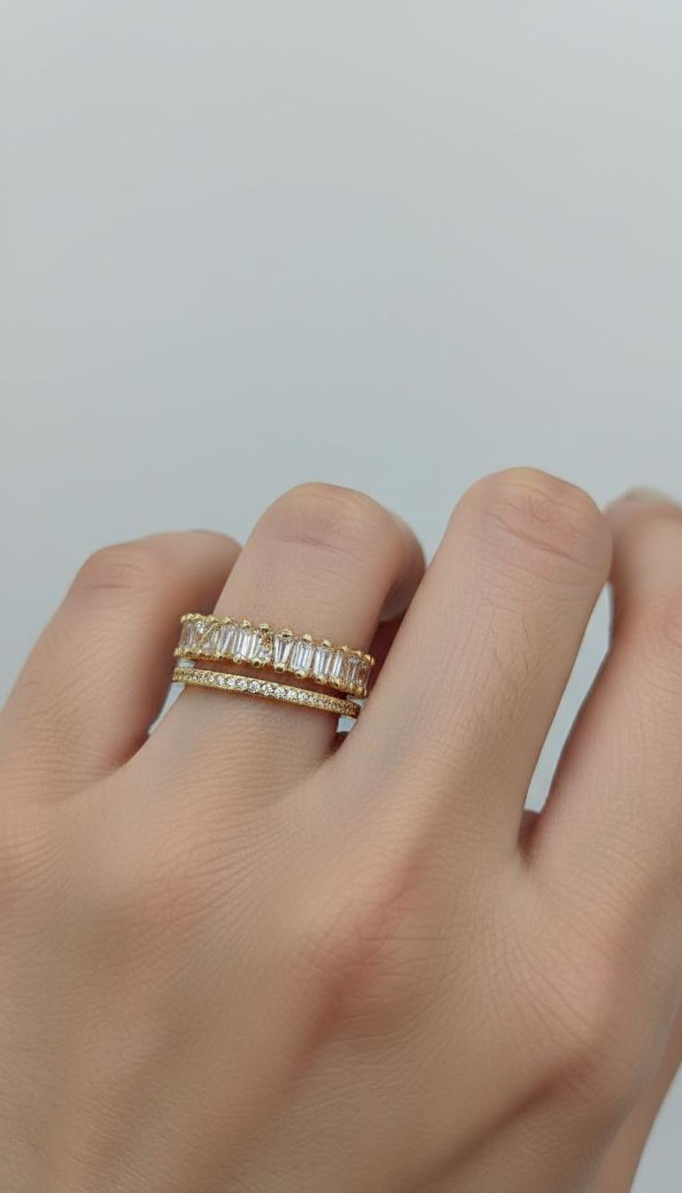 Regal Stack Ring